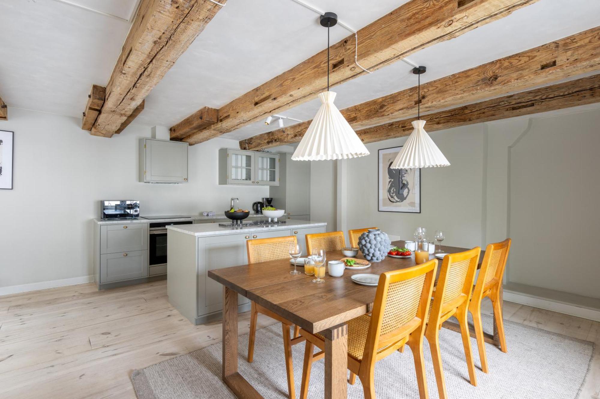 City Apartment With Exposed Ceiling Beams Κοπεγχάγη Εξωτερικό φωτογραφία